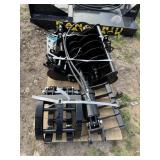 AGT 12EX-ATA 9 piece mini excavator attachment