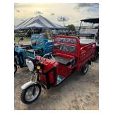 IRET13 60v electric utility cart, manual dump