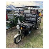 IRET13 60v electric utility cart, manual dump