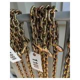 2- G70 5/16' x 20' chains. 2 times the money.