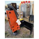 Wolverine Model PD-12-08D Skid Steer Post Driver