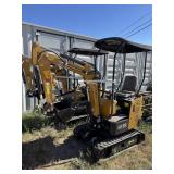 CF Industry, H13R, gas powered mini excavator,