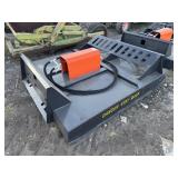 Wolverine BC-13-72W skid steer shredder. (new)