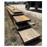 7 Assorted Laminated Beams