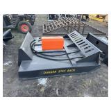 Wolverine BC-13-72W skid steer shredder. (new)