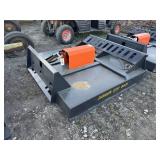 Wolverine BC-13-72W skid steer shredder. (new)