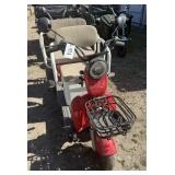 Red SDLanch Model MGC40 Electric Mini Golf Cart
