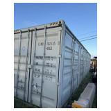 40' hi cube, side opening, one trip shipping