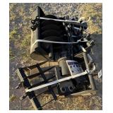 AGROTK 9 Piece Mini Excavator Attachment Set A