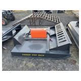 Wolverine BC-13-72W skid steer shredder. (new)