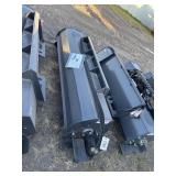 Wolverine TL-12-72W skid steer tiller. (new)