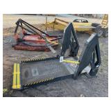 RICON wheel chair ramp out of a school bus.
