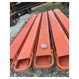 1- set of 82' fork extensions.
