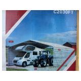 SD Lanch SDLC2030FT, 20' x 30' all steel carport.
