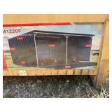 SD Lanch M1220 metal live stock shelter. Crate