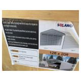 SDLanch SDLC1220 12'x20' Metal Carport with