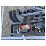 Wolverine ADB-13-1218R skid steer auger. 12' and