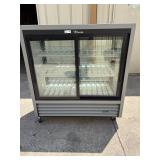 True gdm-41 4-door glass sliding refrigerator