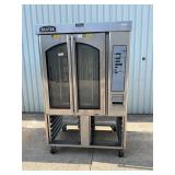 Baxter gas mini rack oven with stand