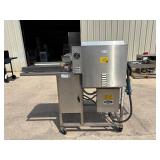 Belshaw donut glazer on casters