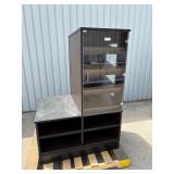 Commercial bakery display case