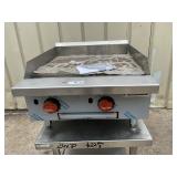 New 24' gas thermostatic flat griddle