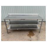 72x24 stainless steel table