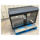 48' metal merchandiser with key