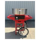 Vevor electric cotton candy machine w/ cart