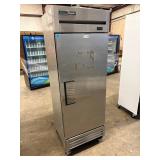 True reach-in solid door freezer