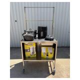 Demo cart with content