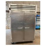 Traulsen solid door 2-section reach-in Freezer