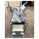 Bizerba slicer with cart