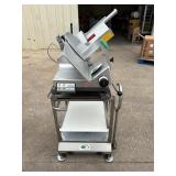 Bizerba slicer with cart