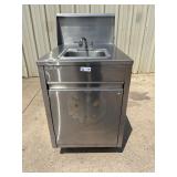 Qualserv portable hand sink