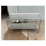 72x30 stainless steel table
