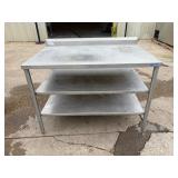 48x30 stainless steel table
