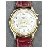 Vintage Fossil Watch with indiglo