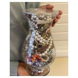 Glass jewelry jar!