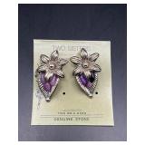 Two Sisters brand earrings. Handcrafted.