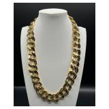 Vintage Monet Gold-Tone Chunky Chain Necklace