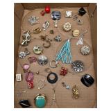 Single earrings/no match.