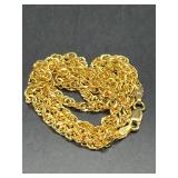 Marked 925 Milor chain necklace. Untested.