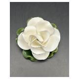 Vintage flower brooch pin pendant