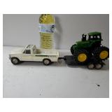 John Deere Truck W/ Equipment Trailer & Tractor