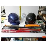 Baseball Helmets & Bats