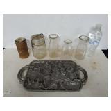 Creamer Bottles, Jar, Cast Iron Mold