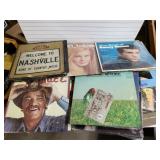 Vinyl Records: Buck Owens, Lynn Anderson,