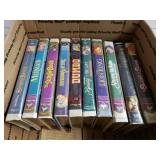 Disney VHS Movies: Dumbi, Lion King, Snow White,