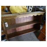 Large Wooden Hanging Shelf
